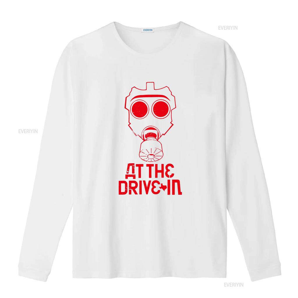 At The Drive In Rock Band Mark Classic Design T Shirt Punk Metal Hardcore Print Vintage Washed Casual Streetwear Soft Stylish