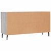 Shoe Bench Gray Sonoma 102x35x55 cm Particleboard