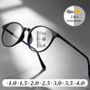 Round Frame Photochromic Reading Glasses Men Vintage Progressive Multifocal Glasses Women Ultralight HD Lenses Presbyopia