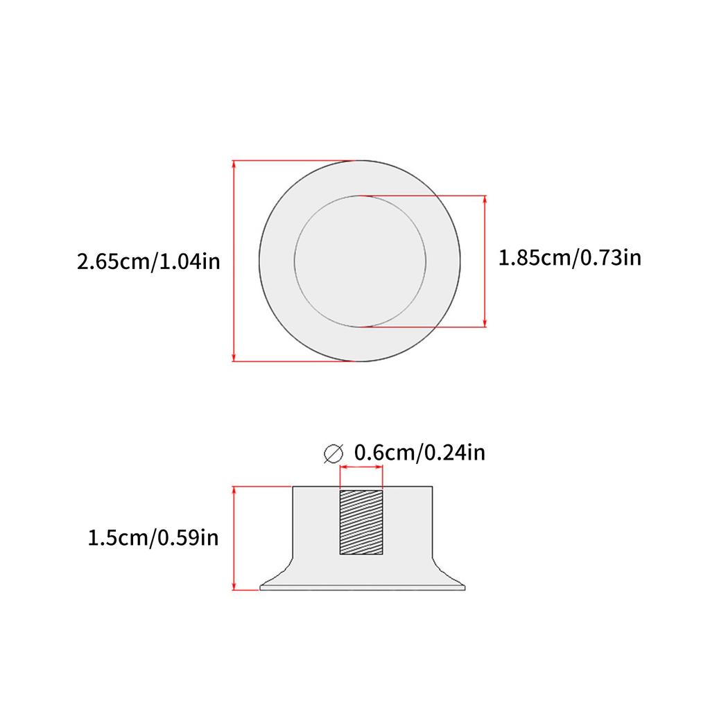 4pcs Electric Guitar Top Hat Knobs Volumes Tone Control Knobs Plastic Electronic Control Knobs Guitar Accessories