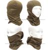 BXB Type 3-Way Tactical Face Mask, Army Balaclava, SWAT, Military Camouflage, Neck Warmer, Ear Caps, Versatile Headwear Breathable, Warm, Quick-Dryi