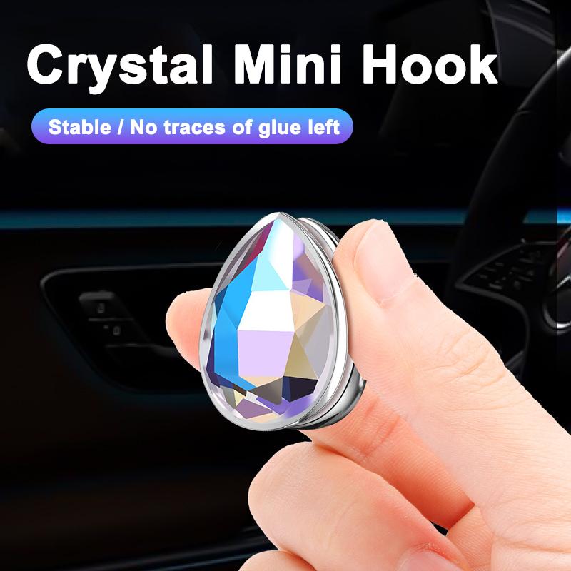 1pcs Dazzling Diamond Car Seat Backrest Hook Car Backrest For Mercedes Benz A C E S G Class GLC CLE CLA GLB GLS W177 W205 W213 QK1