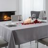 Rectangle Tablecloth Maillon Gris 140 X 300 Cm