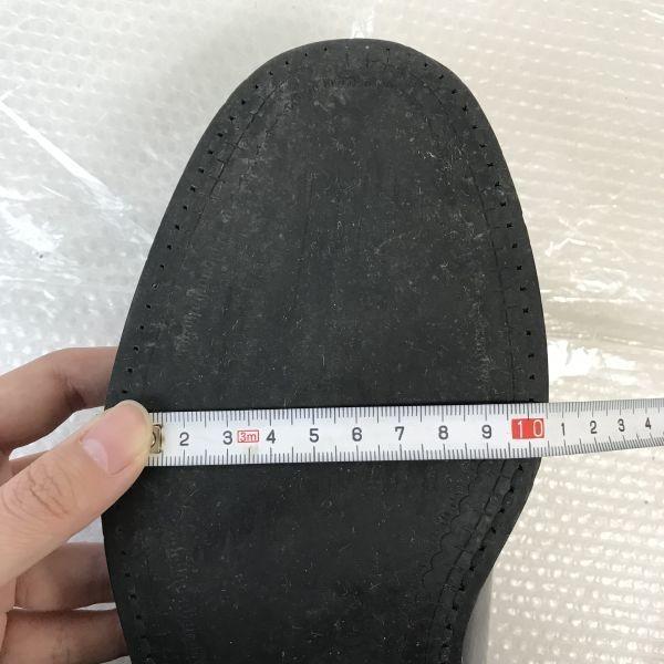 The Kenford Leather Plain Toe Shoes [24.5/Black] Business Dress Shoes(USED)