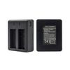 Dual Charger for SJ4000/SJ7000 Sports Cameras with Two Batteries and Charging Cable In White Box