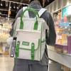 Large Capacity High Fashion Nylon Backpack For Girls With Computer Insert Pocket