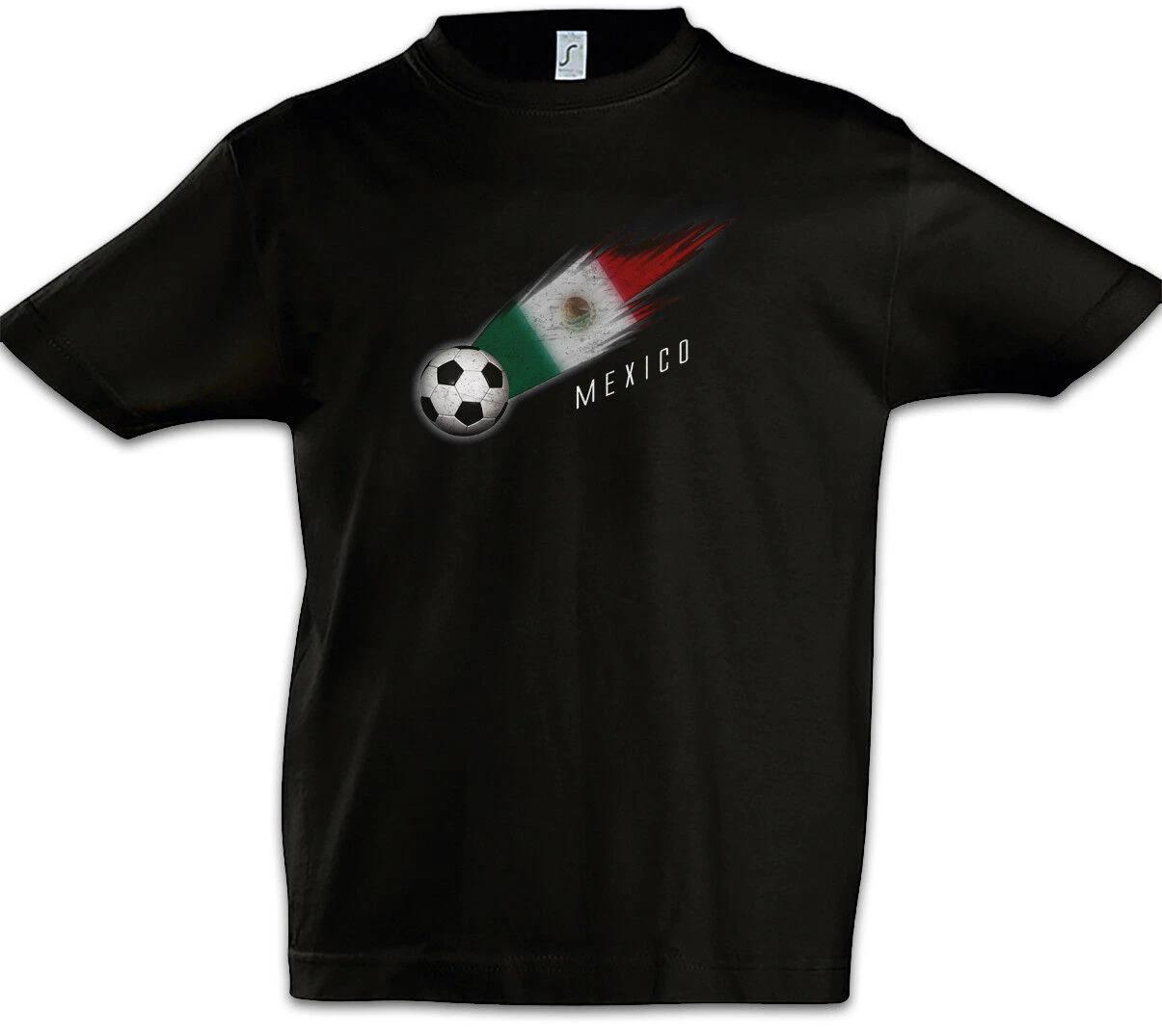 Mexico Football Comet I Kids Boys kids boys T-Shirt Mexican Mexico Flag Soccer 100