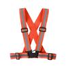 Outdoor Bicycle Reflective Belt Elastic Vest Night Running Cycling Reflective Stripe Safety Adjustable Vest Riding Equipment