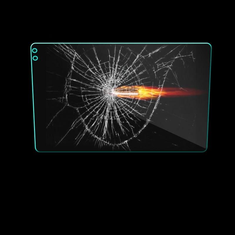 Car Tempered Glass Radio for Radio DVD GPS LCD Full Touch Screen Film Sticker Protective 9 Inch Tape Recorder Stereo Auto