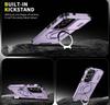 Custodia per telefono con supporto ad anello magnetico antiurto Armor per Samsung Galaxy S26Edge S26 Ultra Plus Cover protettiva a ribalta per fotocamera