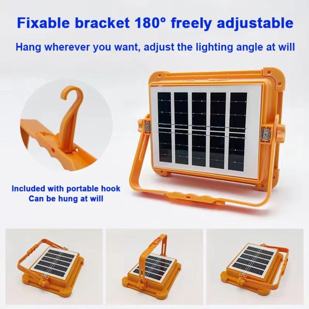 Waterproof Solar Rechargeable Camping Light 20000mAh Portable Lantern  Emergency Lighting