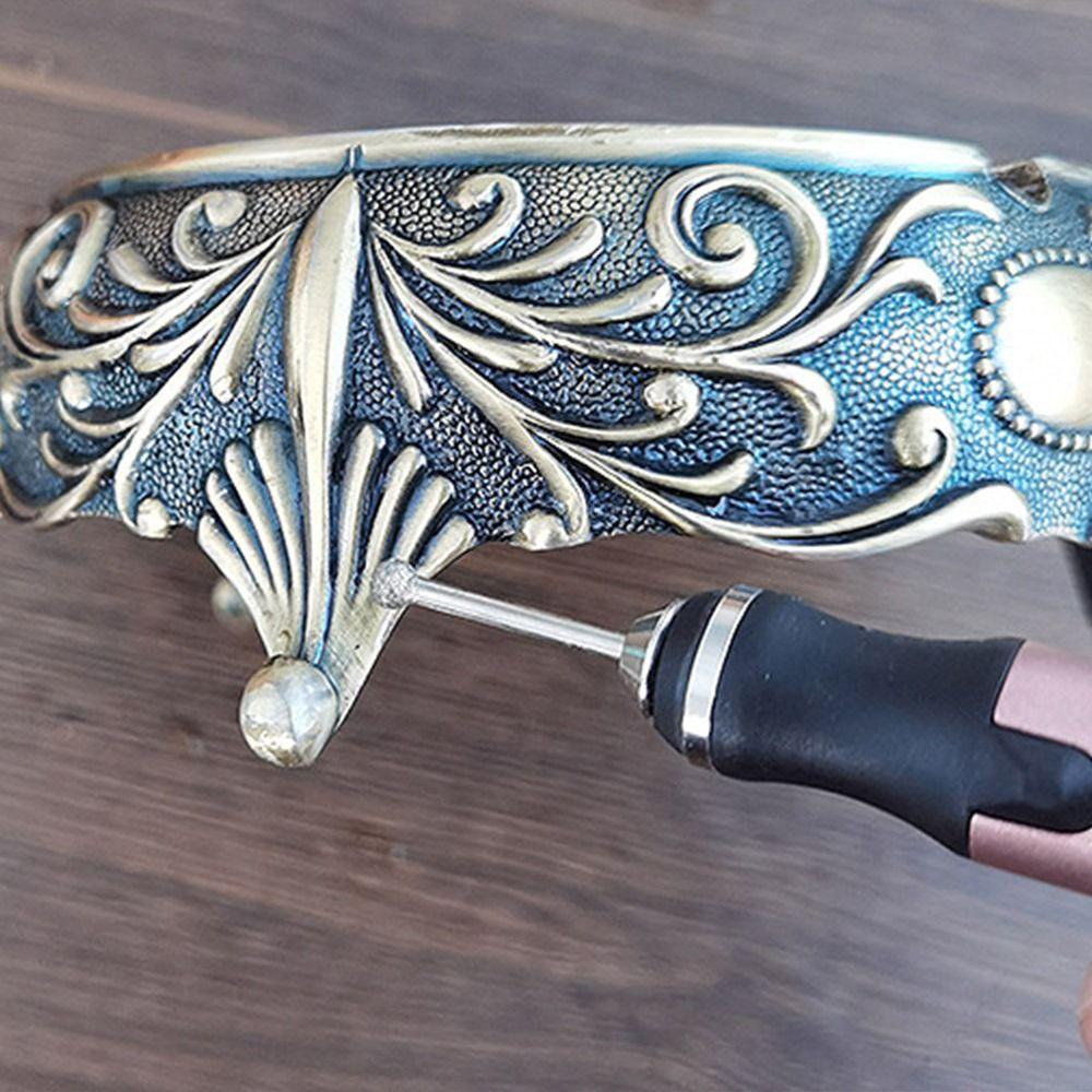 3 Speed Regulation Engraving Pen Set Rechargeable Electric Polishing Pen  Drilling Holes