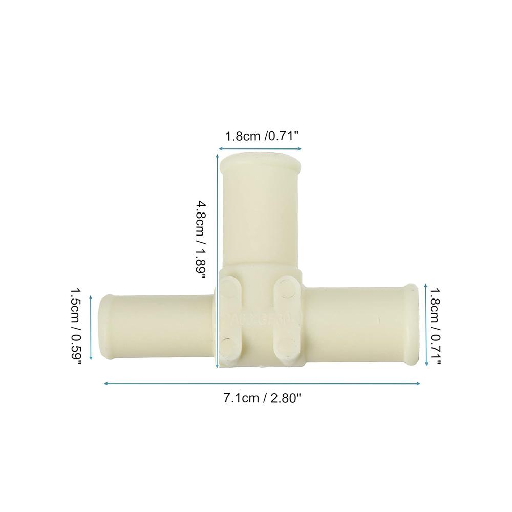 Water Coolant Heater T-Pipe Connector for Toyota RAV4 06-08