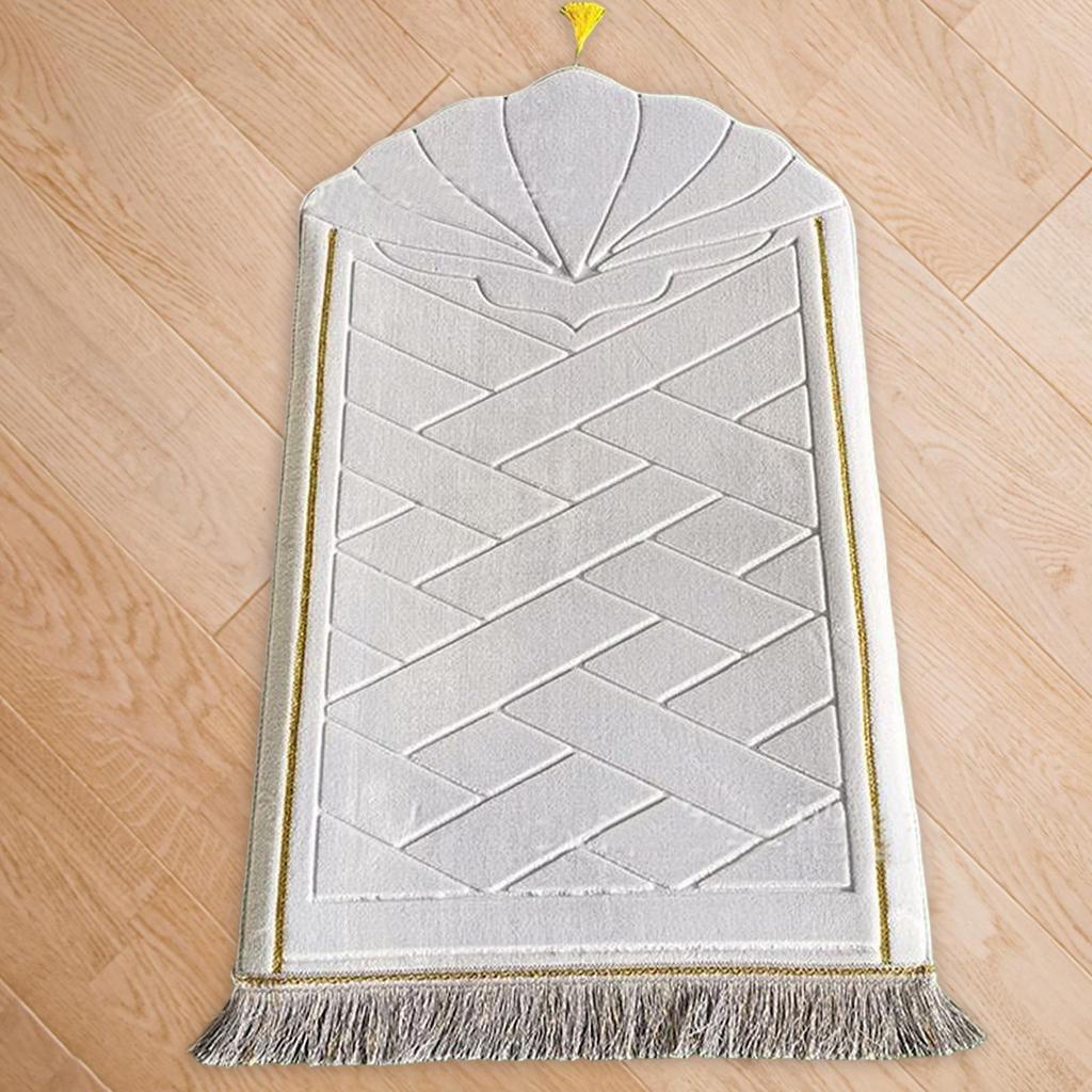 Portable Soft Muslim Carpet Area Rugs Elegant Eid Wedding Birthday Present