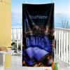 Dallas Customized Name Beach Towel Soft Durable Quick-Dry Portable for SwimmingBeachCamping Travel Beach AccessoriesGym