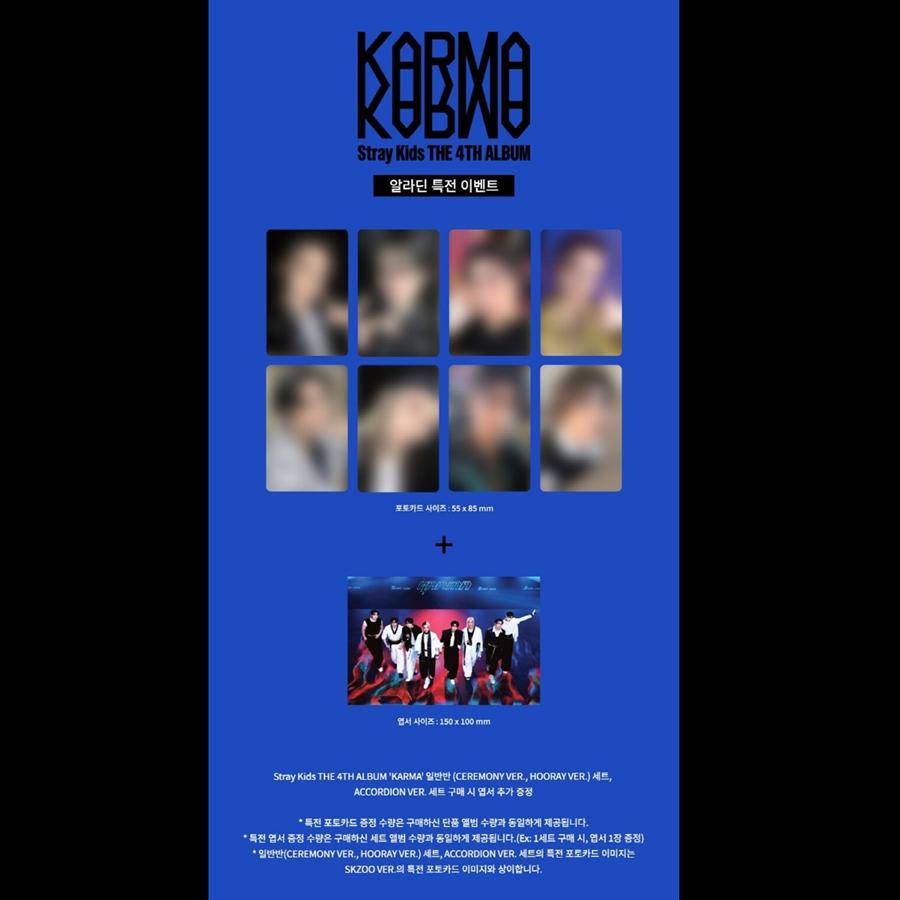 [Vorbestellung] Stray Kids - das 4. Album [KARMA] COMPACT Ver. (+Online-Vorteil)