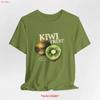 Kiwi Fruit T Shirt Botanical Foodie Vintage Style For Her Vintage Homme Soft Stylish Breathable Stretched Slightly