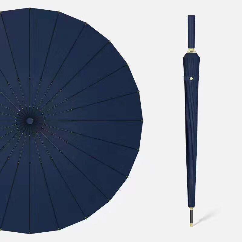 Jiepin Automatic 24-Rib Double Business Stick Umbrella