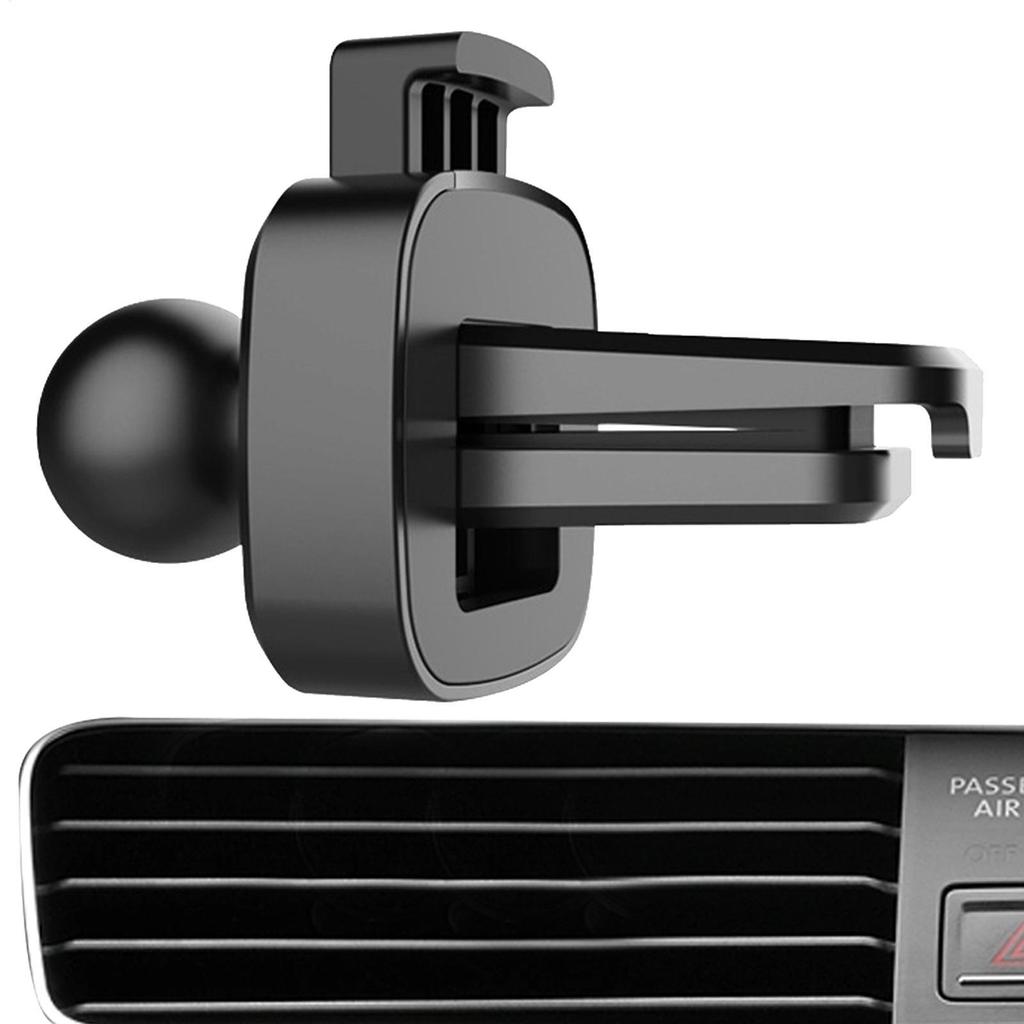 Universal Air Vent Phone Holder, Stable Hands-Free Car Mount with Strong Clip for iPhone Android Mobile in Truck SUV Van
