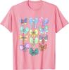 Hot Fashion Casual Unisex Princess Cute Ribbons and Bows Pastel Colors Logo T-Shirt S-4XL Four Seasons