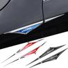 2Pcs 3D Alloy Knife Emblem Car Body Side Door Blade Fender Sticker for Volkswagen VW Amarok Touran Rline GTI Tiguan Golf Sharan