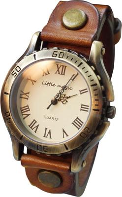 Leder, das sich bei Allergien verändert Uhr Uhr Antike Uhr M [Little Magic] [Japanische Zeit] [Japanisches Uhrwerk] [Metallkompatibel] Herren Damen