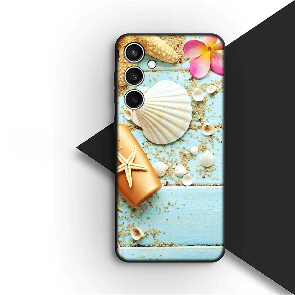 Phone Cover for Xiaomi Poco C75 C65 C71 C85 X7 X6 M7 F7 F8 Ultra F6 Pro Case Mountain Sea Beach Travel Shell Starfish Star