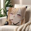 M-Marin Kitagawa Anime Cushion Cover For Pillow Printing Sofa Decoration Home Car Room Coffee Shop Office Nordic Simplicity