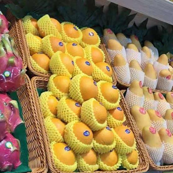 Yousheng Woven Fruit Basket Stackable Easy Clean Bread Storage Baskets Handmade Storage Bin for Pantry Kitchen Table Rustic Home Decor