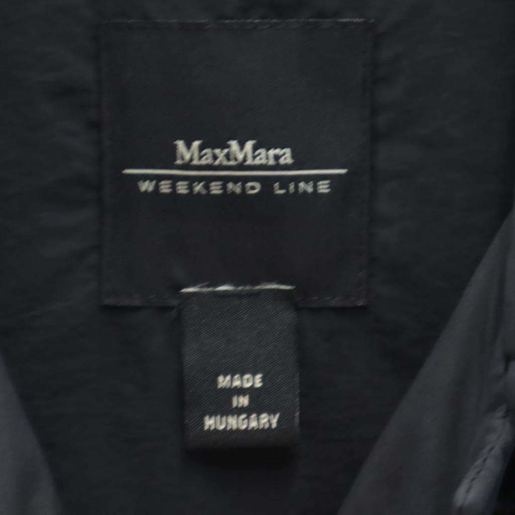 MAX MARA Weekend Made In Hungary Batting Jacket 40 Black Women Used