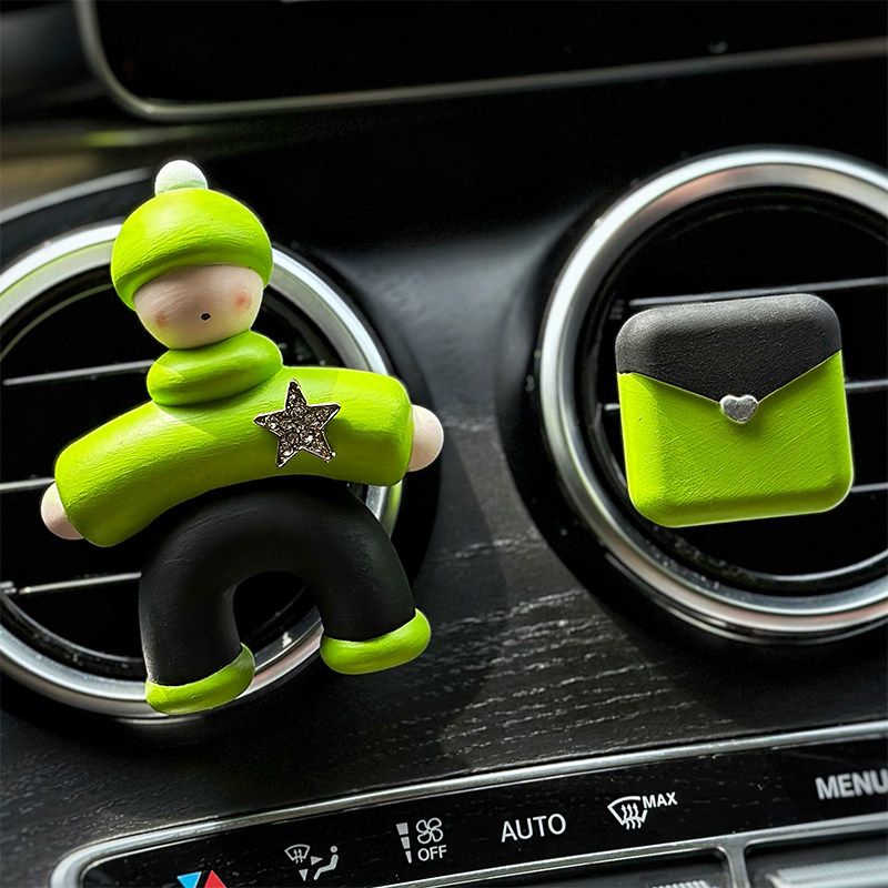 2024 New Arrival Creative Car Aromatherapy Perfume Car Vent Decoration Fragrant Stone Car Interior Decoration Ornament Gift