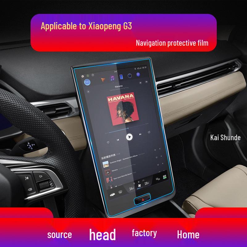 Xiaopeng G3, P7+, P5, X9 Navigation and Instrument Tempered Film Protector