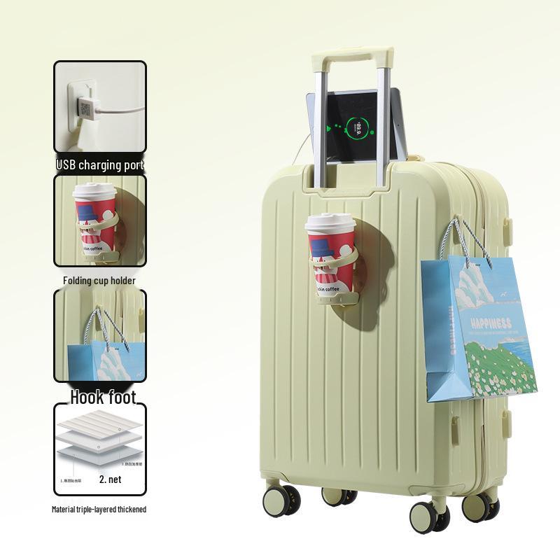 20-Inch Trolley Case: Custom Logo, Durable with Combination Lock, Ideal for Gifts and Prizes