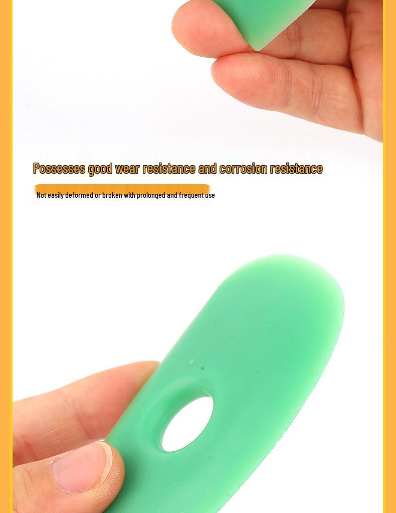 4-Piece Multifunctional Silicone Pottery Scraper Set for Trimming, Shaping, and Surface Flattening.