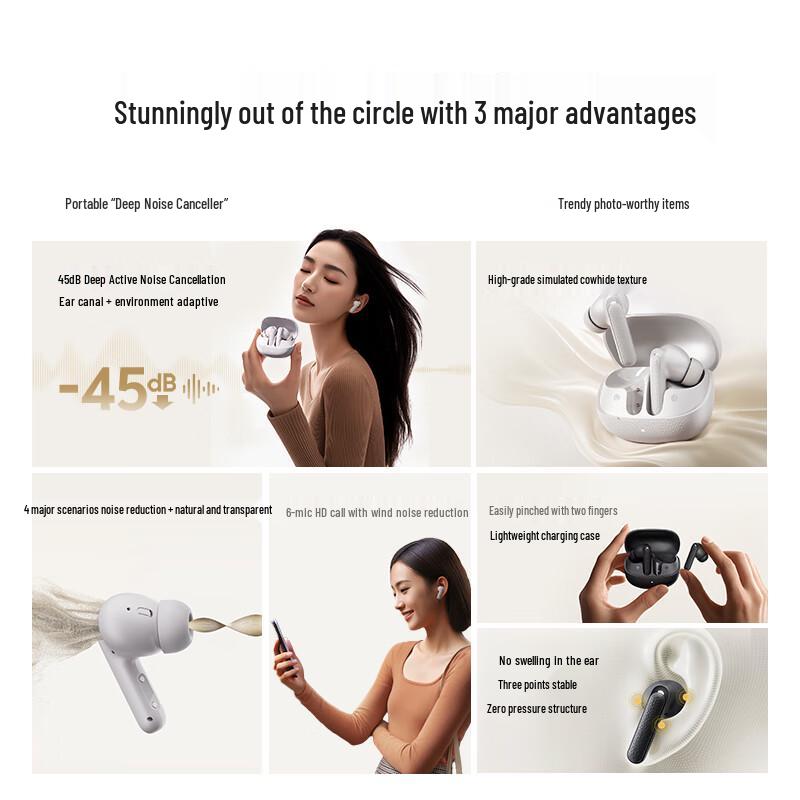 QCY Buds ANC True Wireless Earbuds