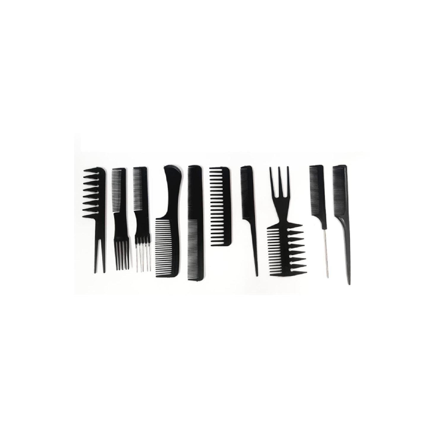 

Care 10 Professional Hairdresser Comb - Barber Comb Set With Bag