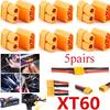 5Pairs XT60 XT-60 Male Female Bullet Connectors Plugs For RC Lipo Battery