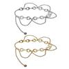 Comfortable Body Jewelry Waist Chain with Moon and Star Pendant Suitable for Stylish Women Enhancing Look with Dresses