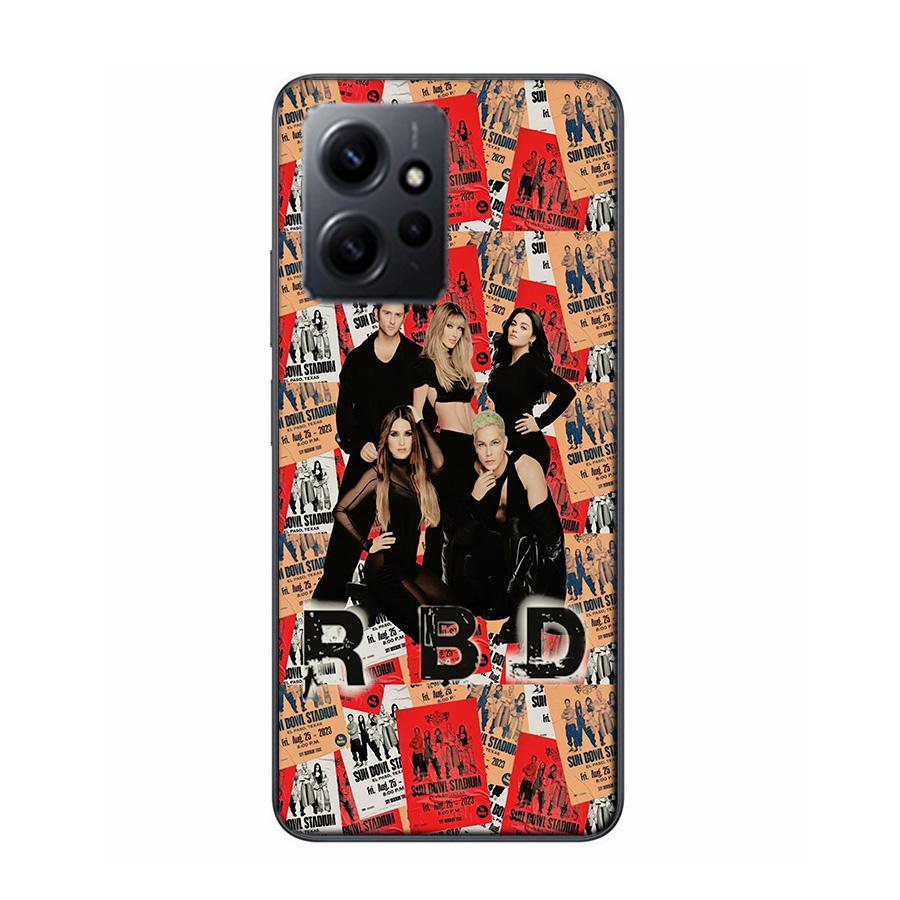 F-Fashion RBD R-Rebelde Cover Case For Xiaomi Redmi Note 12S 12 11 Pro Plus 11T 11S 10 5G 10S 9 9T 9S 8 8T 7 5 Pro TPU Phone Cle