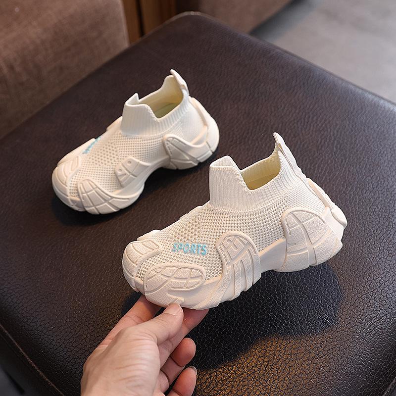 Children's Breathable Mesh Weave Shoes Spring Autumn Girls' Lightweight Comfortable Sneakers Outdoor Non Slip Boys' Casual Shoes