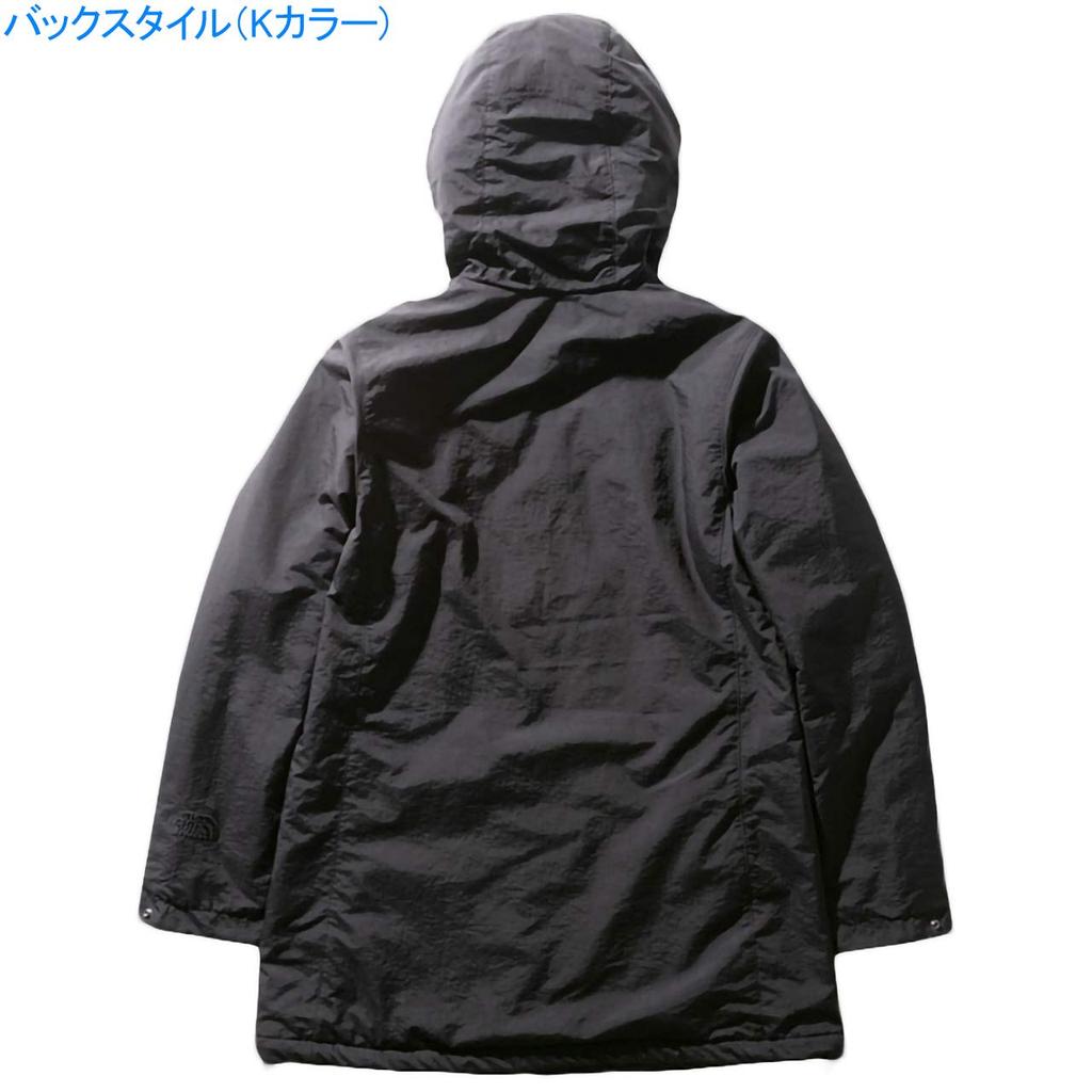 The North Face Palton Compact Nomad pentru Femei Căptușit Apă M NPW71935, Fleece, Rezistent la Vânt, Hidrofug, Ușor, Camping, Negru,