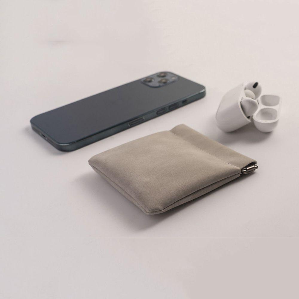 Halter Tasche Kopfhörer Aufbewahrungstasche Ohrhörer Aufbewahrungstasche USB-Datenkabel Organizer Speicherkarte Tasche