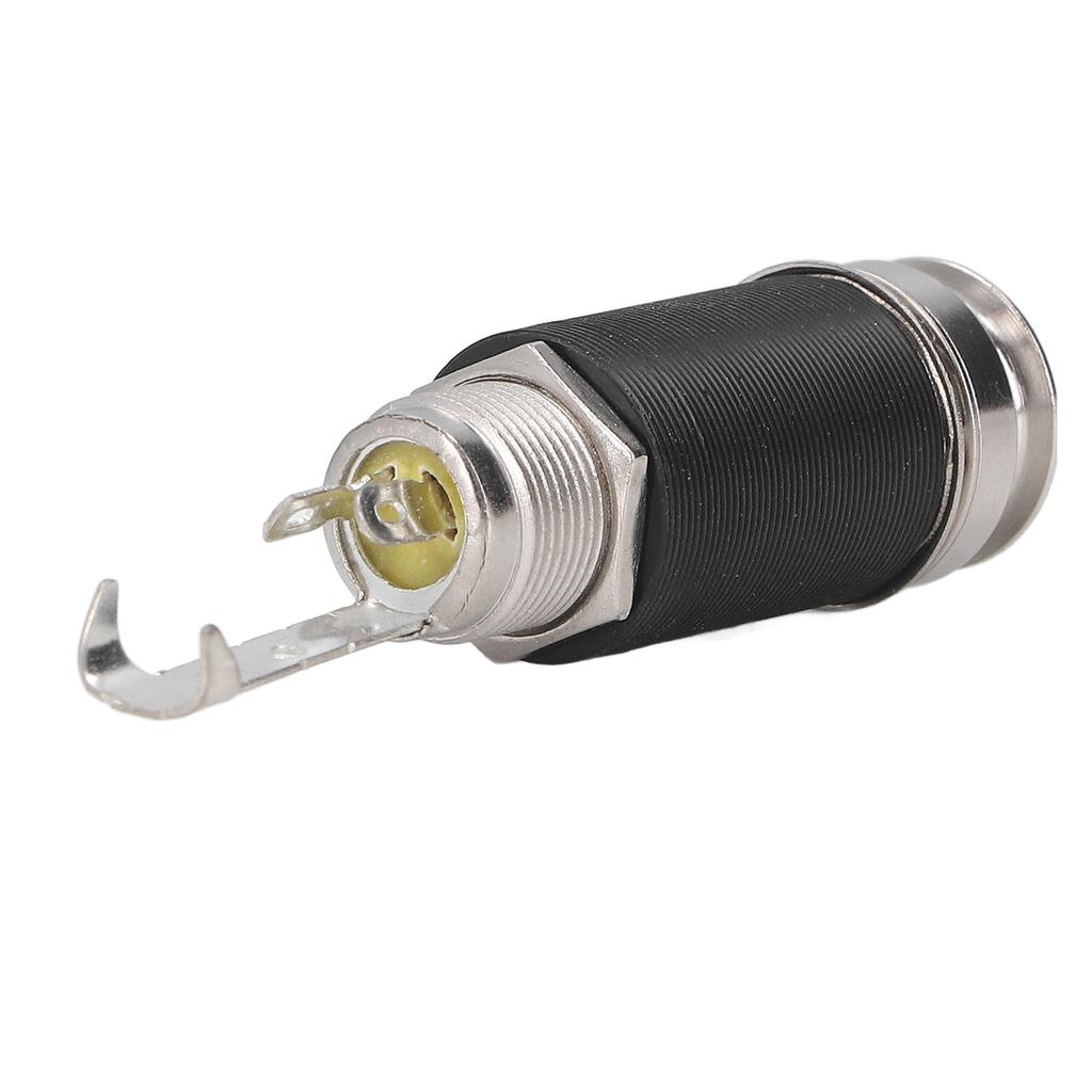 Pickup Output Jack Metal End Pin Sound Hole Jack Replacement Acoustic Guitar Accessories