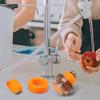 74*95mm Triple Seal Drain Fast Drainage Kitchen Adapter Dual-layer Silicone Seals Secure Connection Technology