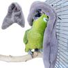 Bird Nest Parrot Blanket Warm Plush Fluffy Hanging Hammock Budgie Toys Winter Warm Bird Nest