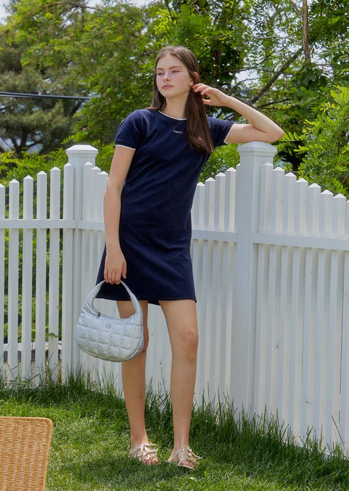 Anoetic Lace Terry One-Piece_Navy