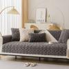 Modern Simple Winter Sofa Cushion Winter Solid Color Soft Velvet Cushion Cushion Cover Sofa Cover Anti-slip Thickening