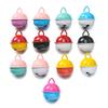 5pcs/lot Metal Bells Jingle Bell Loose Beads for Home Christmas-Tree Decoration Crafts DIY Handmade Earrings Pendants Accessorie