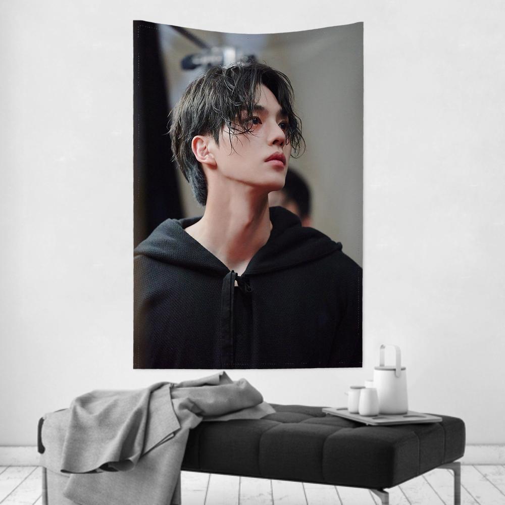 Korean Actor Song Kang Tapestry Room Decor Wall Cloth Party Hanging Background Room Decor Baby Room