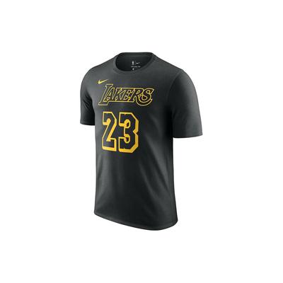 Nike NBA Lakers Lebron James T-Shirt Schwarz Unisex Streetwear AA2590-022